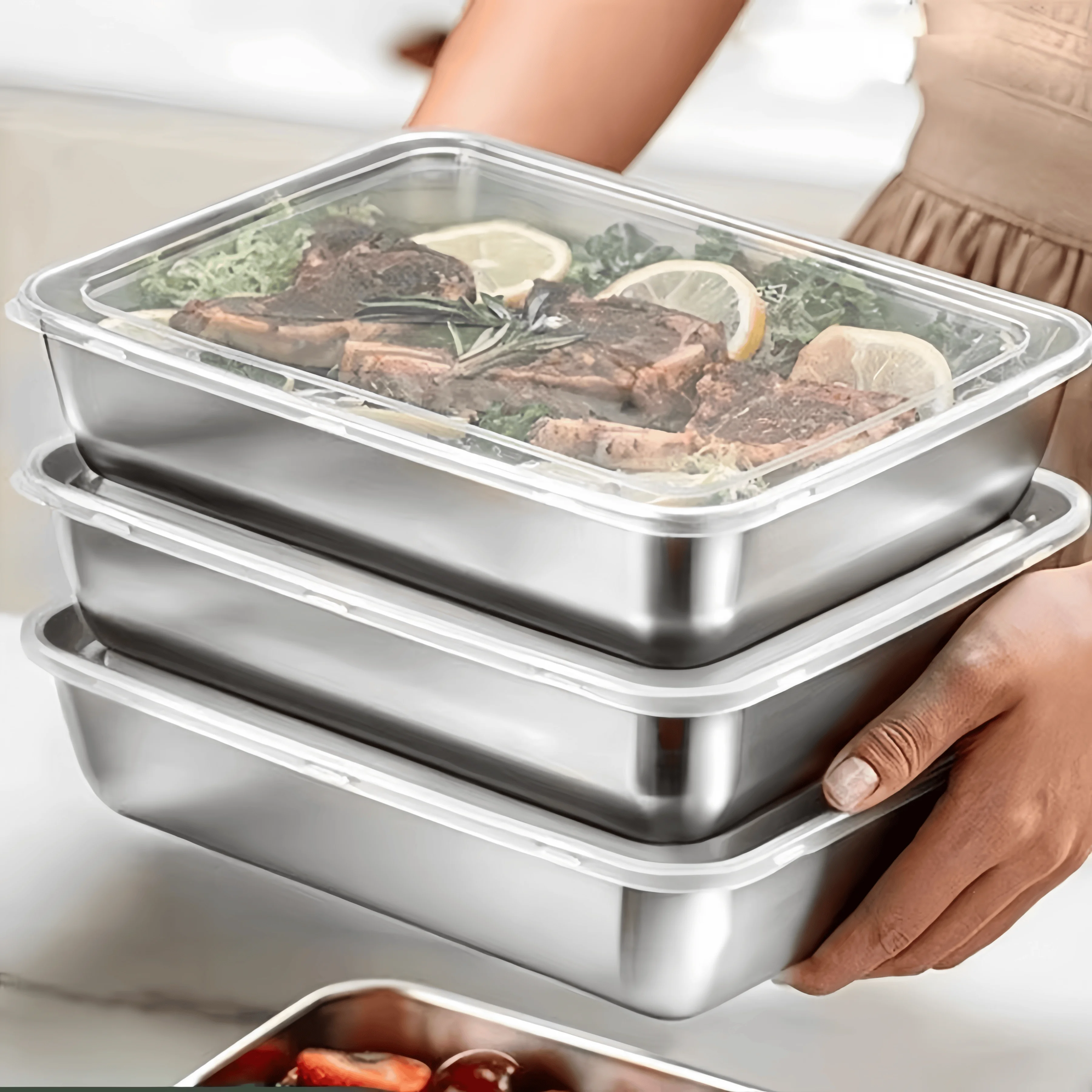 Szczelny pojemnik na lunch ze  – Food Storage Boxes With Lids recenzja i cena
