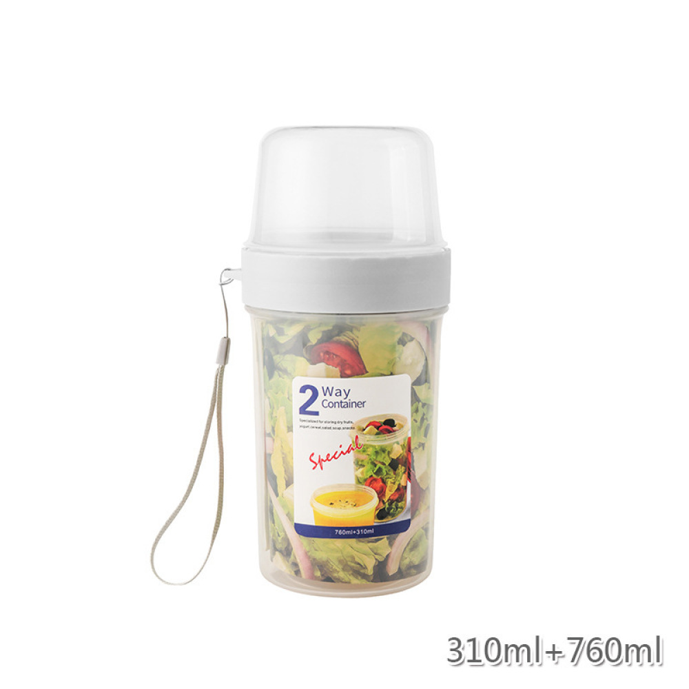 Dwupoziomowy szczelny pojemnik – Food Storage Yogurt recenzja i cena